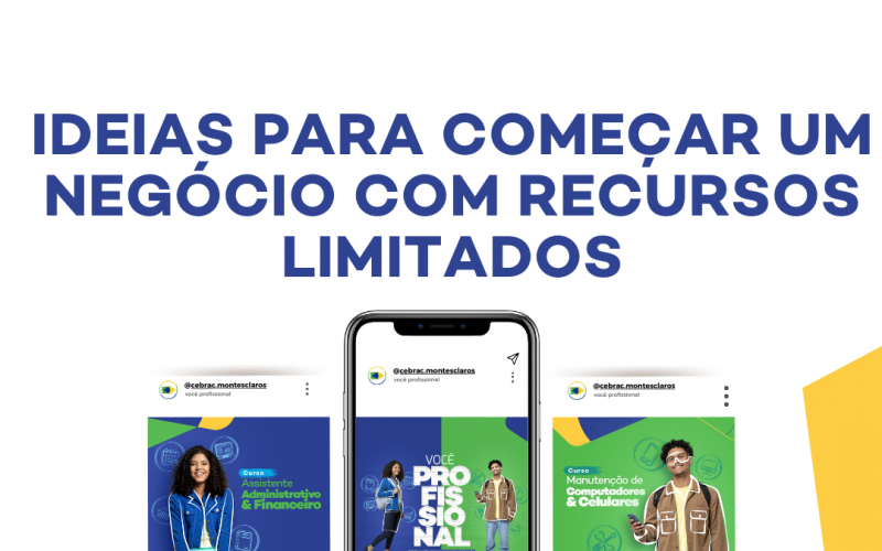 Empreender não é exclusividade de grandes investidores. Mesmo com recursos limitados, é possível iniciar e desenvolver um negócio bem-sucedido. Neste artigo, exploraremos ideias para empreender com baixo investimento, destacando como cursos profissionalizantes podem fornecer as habilidades necessárias para prosperar no mundo do empreendedorismo.